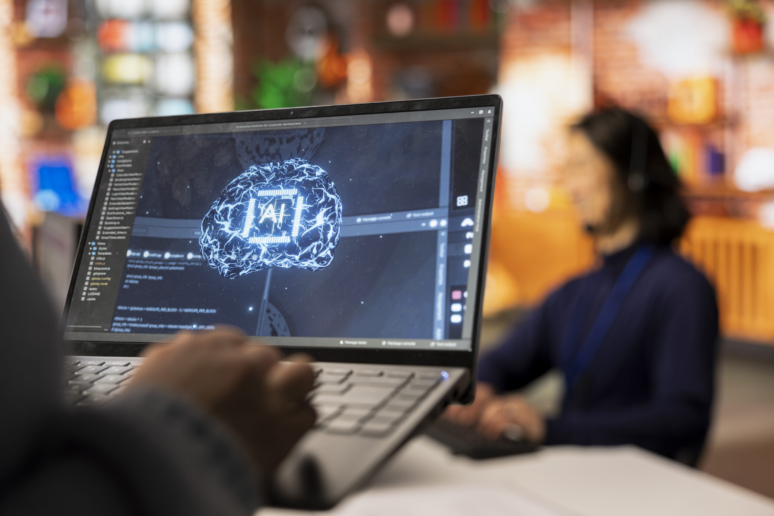 Best AI tools for beginners in 2026 displayed on a modern digital workspace with laptop and productivity apps